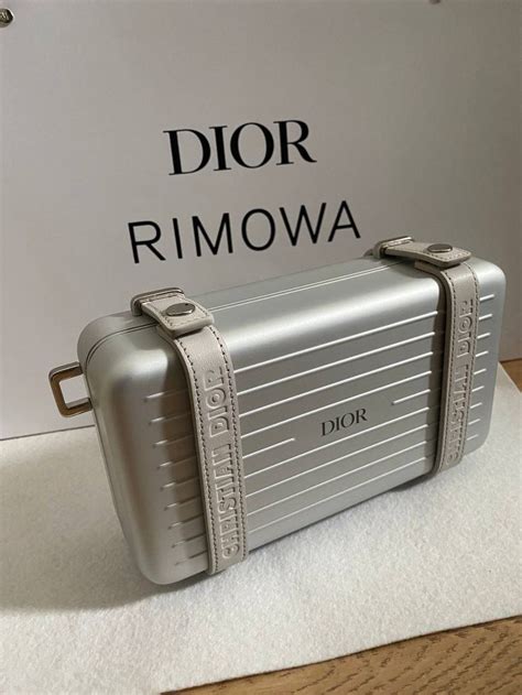 dior x rimowa personal clutch|christian Dior x Rimowa clutch.